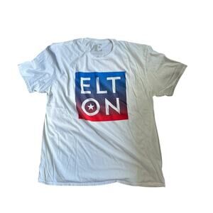 Elton John | Farewell Yellow Brick Road Concert T-Shirt Size XL Unisex